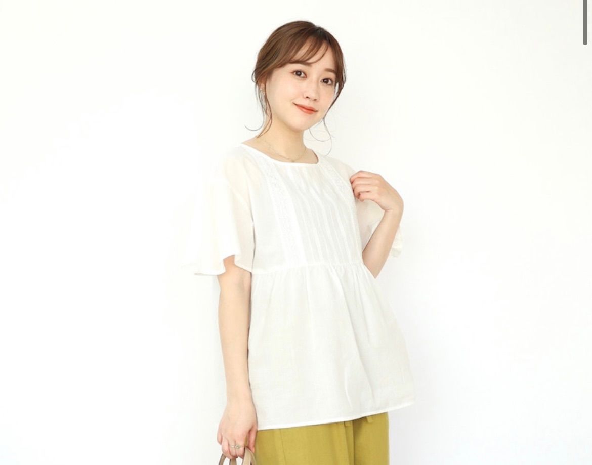 terawear emu レースブラウス tera しまむら てらさん ri_shop メルカリ