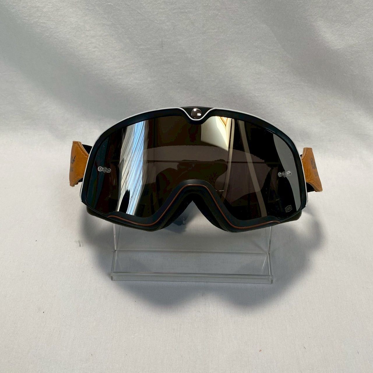 ホヒ　Barstowゴーグル DEUS 100%×Deus】Barstow/ゴーグル/ブラック/ヴィンテージスタイル/No