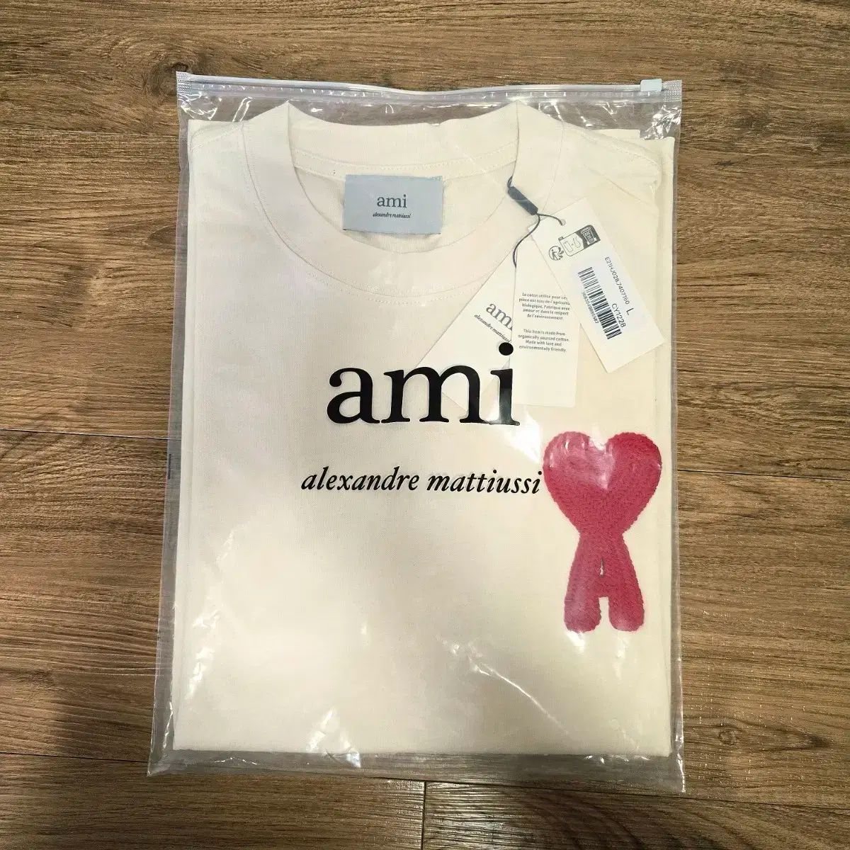 ami様 25SS ami(アミ) せきつい パッチ 半袖Tシャツ 新品 - メルカリ