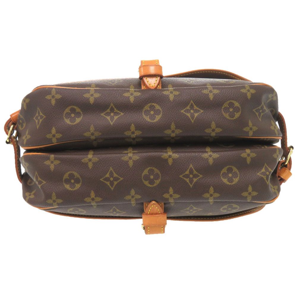 Louis Vuitton モノグラム　ソミュール　30 ショルダーバッグ ルイヴィトンソミュール 30 14145 ブラウン レディース