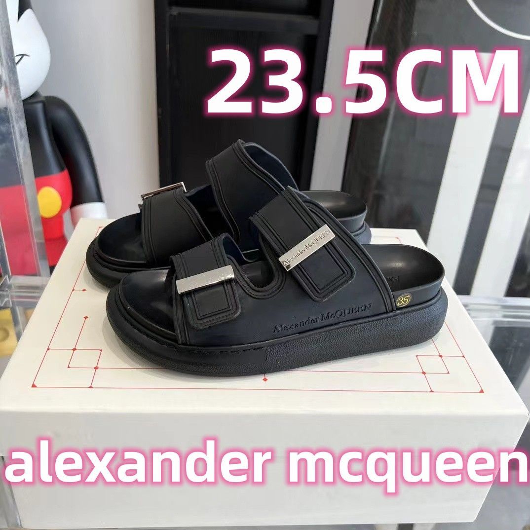 新品未使用！★alexander mcqueen★ハイブリッド スライド 23.5CM