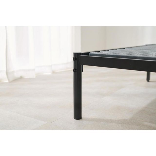 萩原 Hagihara KH-3707-BK シングルベッド 新生活 インテリア 家具おしゃれ