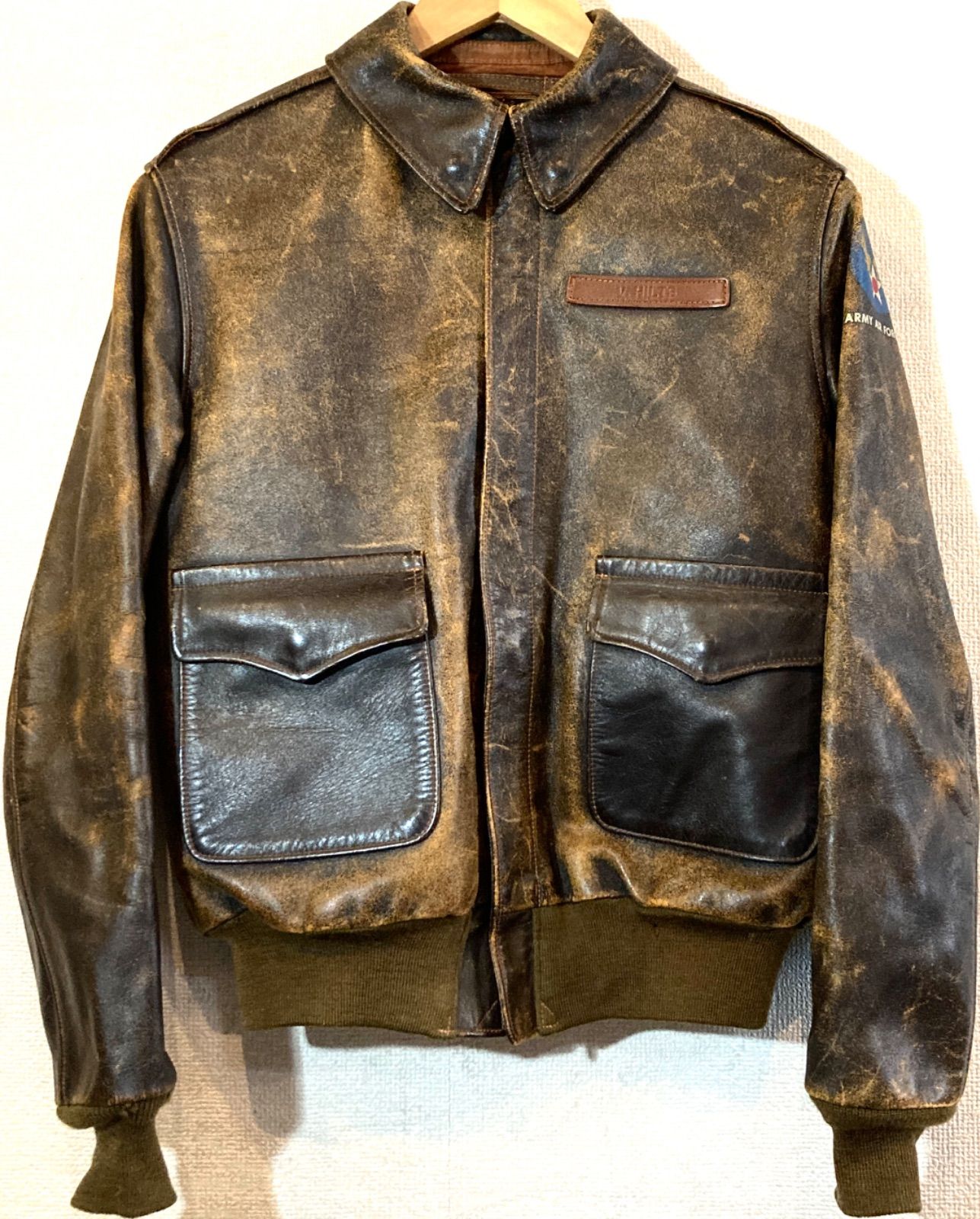 リアルマッコイズ　フライトジャケット b-15 【shoedog1さん専用】 TYPE B-15 REAL MCCOY MFG. CO.