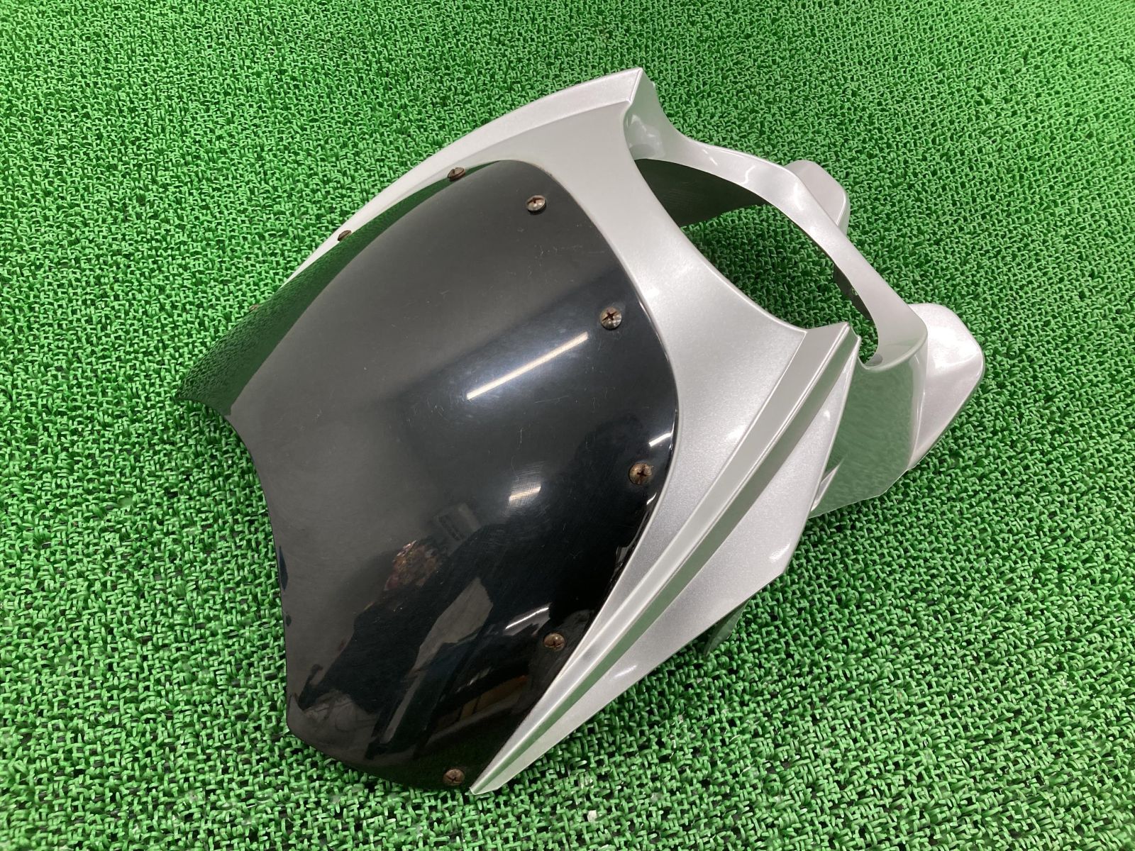 CrossDock製XJR1300 ビキニカウル XJR1300 銀 社外 中古 バイク 部品