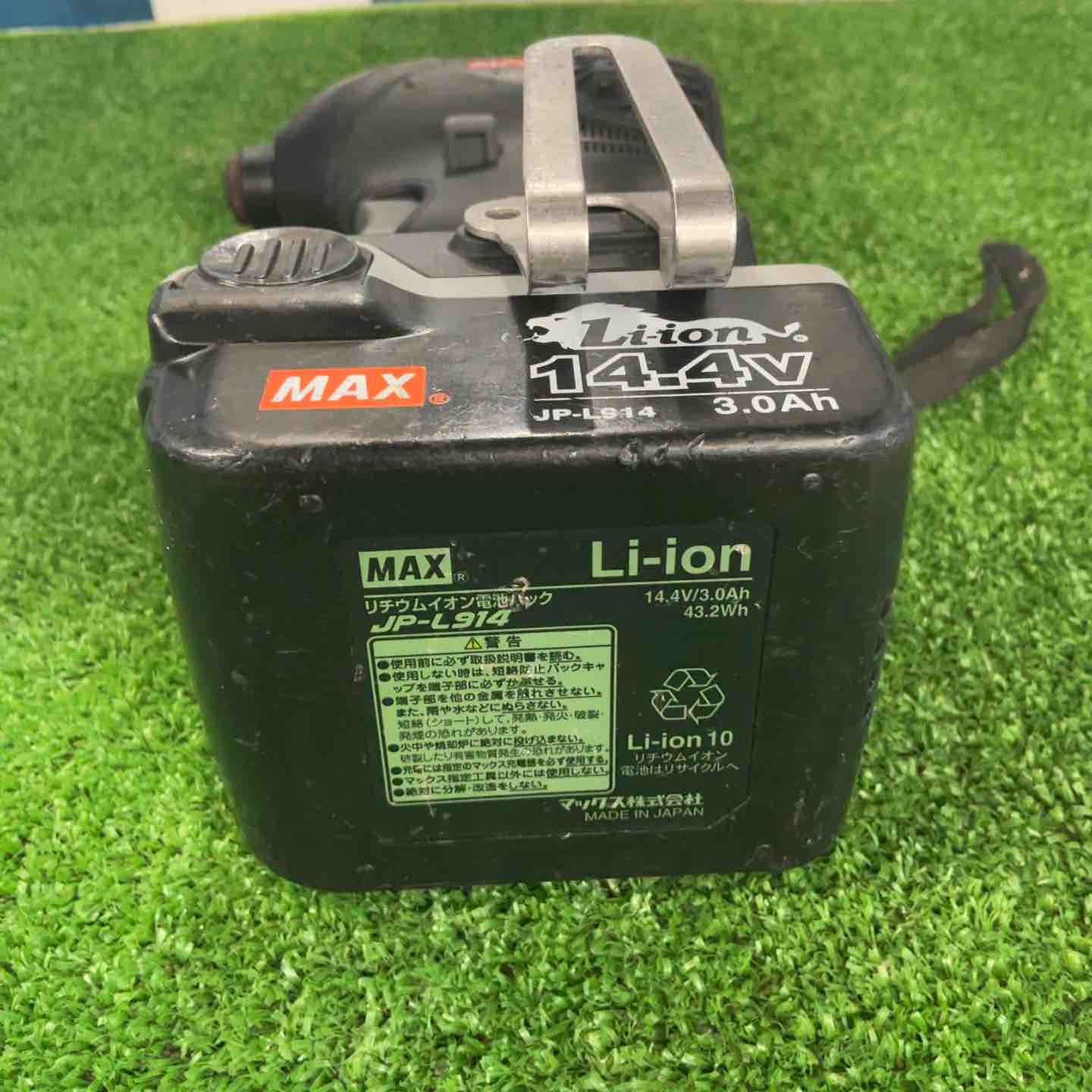 マックス MAX コードレスインパクトドライバ PJ-ID144-B2C K ブラック 草加店 HRDEVELOPMENT_JP