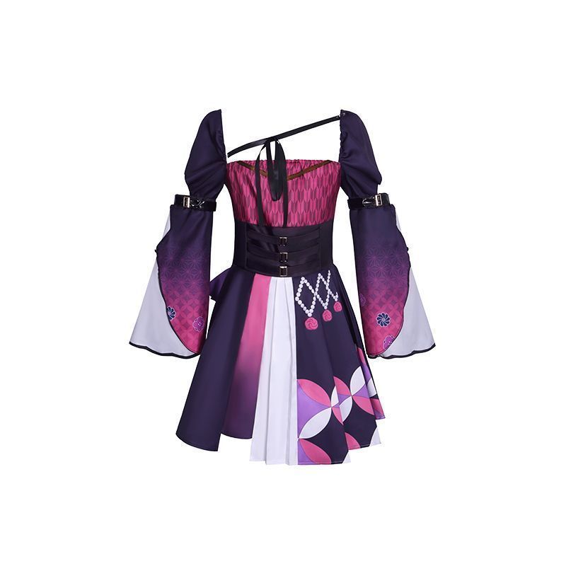 プロジェクトセカイ 鳳えむ コスプレ衣装 フルセット スカート ウエストアクセ ソックス アームバンド付属 高品質素材 イベント用 舞台用 アニメ再現