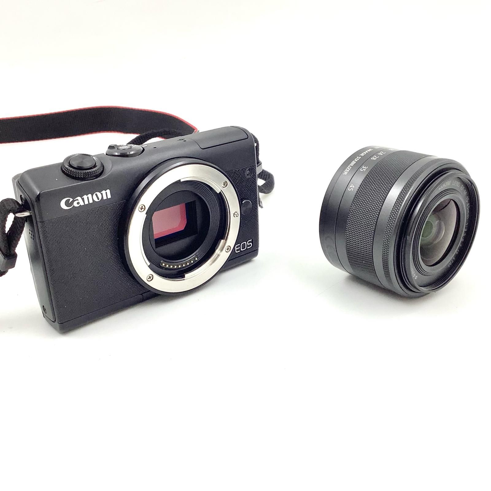 Canon デジタル一眼 EOS M 200 EF 15 45 IS STM レンズキット ブラック