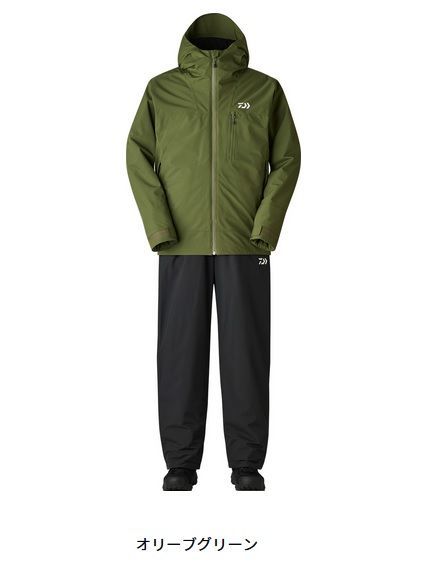 ダイワ RAINMAXウインタースーツ DW-3525 オリーブグリーン XL 2XL