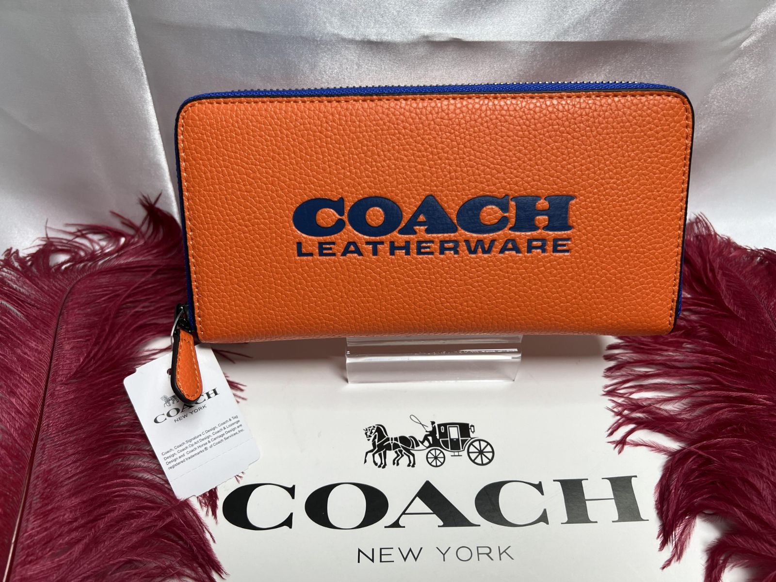 コーチ COACH 長財布 財布 シグネチャー アコーディオン ウォレット