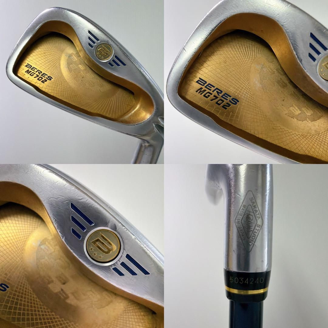 高級 ホンマゴルフ BERES MG702 7本アイアンセット R 3S金 - メルカリ