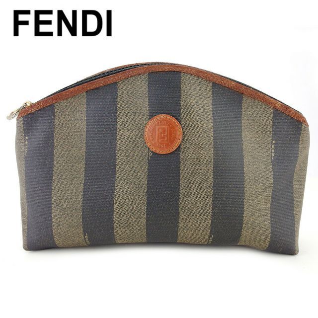 「新商品」に関するプレスリリース ポーチ FENDI フェンディ ペカン レザー PVC ブラック ブラウン バッグ
