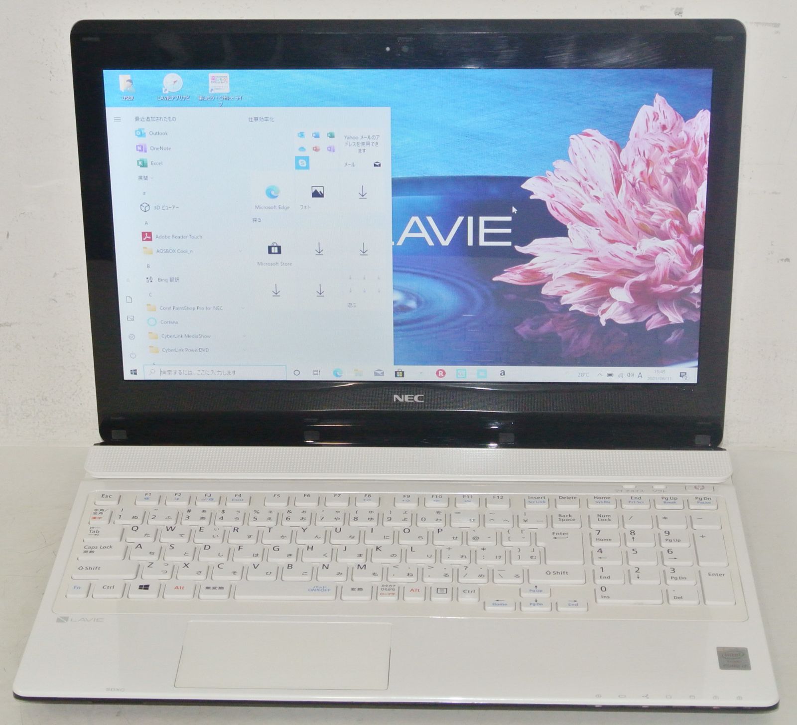 NEC(エヌイーシー)LAVIE NS700/BAW PC-NS700BAW Core i7 5500U(Broadwell)2.4GHz/8GB/新品 SSD480GB/BD/HD/Win10/OfficeHB2019/中古美品/激安 - メルカリ