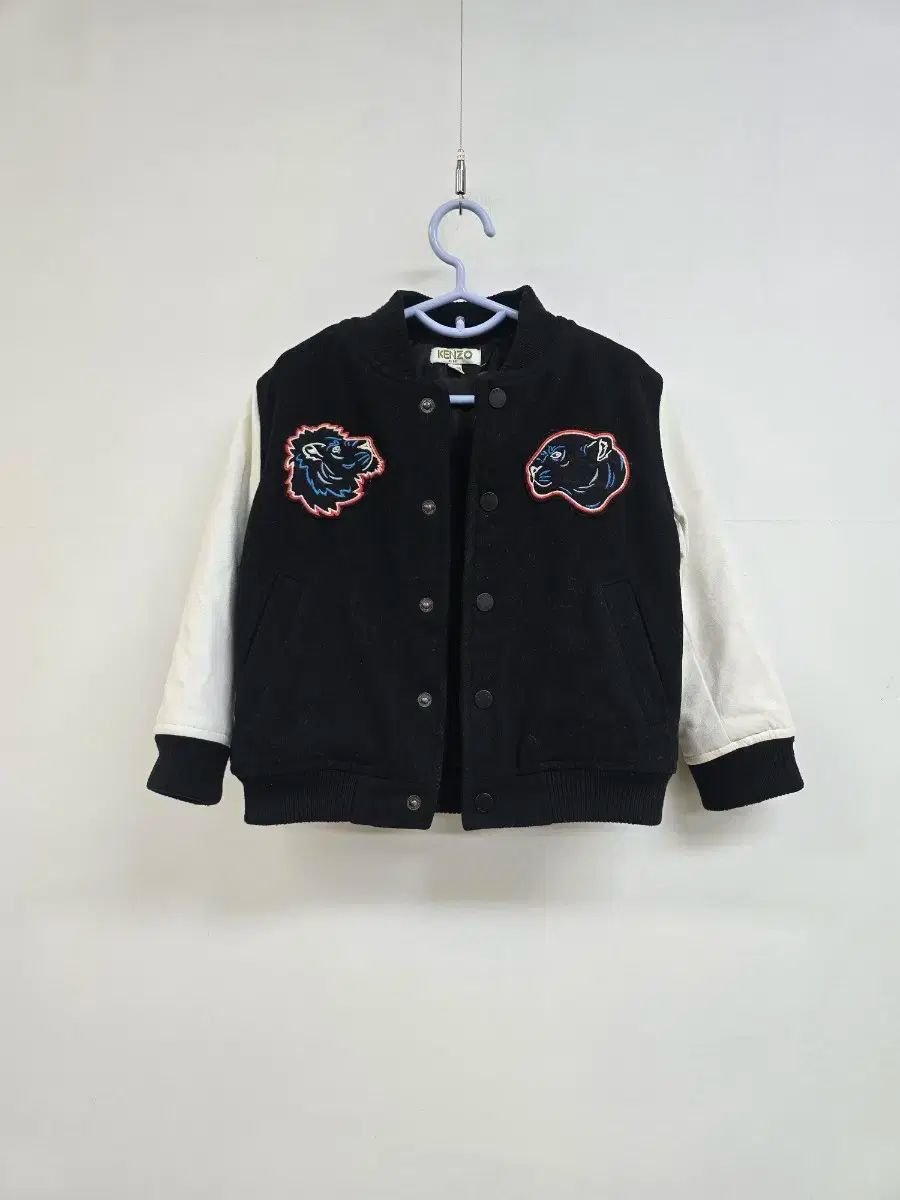 KENZO キッズ 黒 スタジアム ジャケット