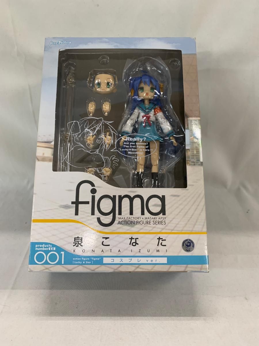 figma ．EX001 TVアニメ らき☆すた 泉こなた コスプレver． WF’08冬 figma 泉こなた コスプレver.