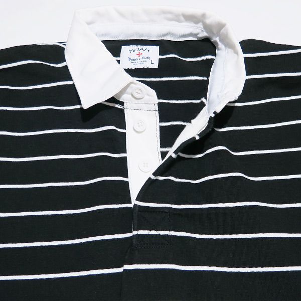 NOAH ノア RUGBY L/S SHIRT 20070-122-022-3-0 ラグビー ロング 