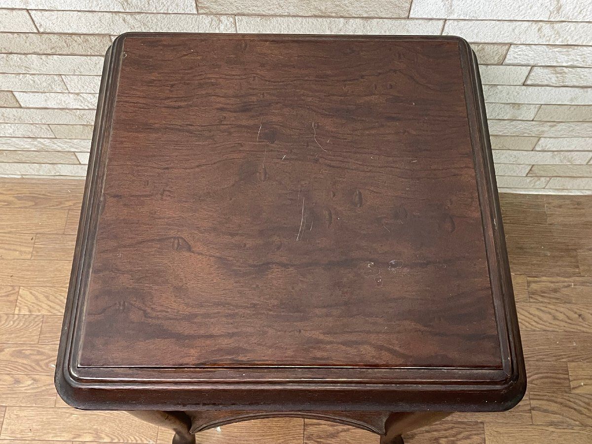 ○maruni マルニ ベルサイユシリーズ ブビンガ 電話台 サイドテーブル