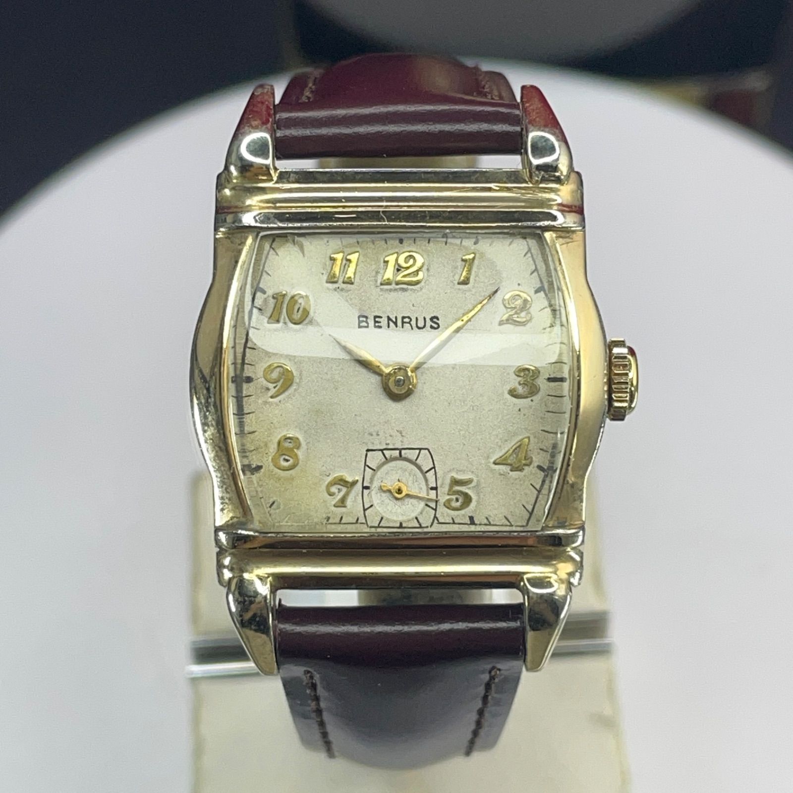BENRUS ベンラス 手巻き ヴィンテージウォッチ スモセコ 15石 動作品 BENRUS ベンラス 手巻き ヴィンテージウォッチ スモセコ 15石 動作品
