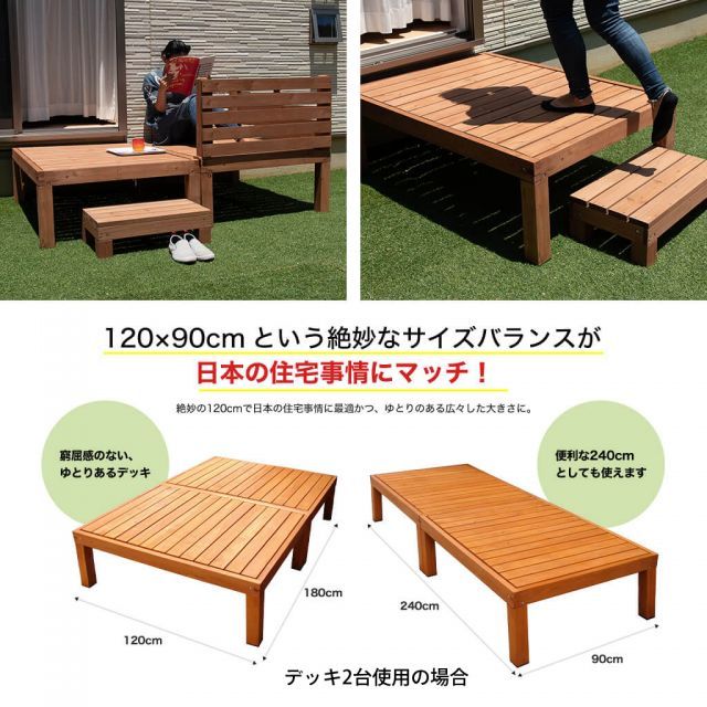 ウッドデッキ