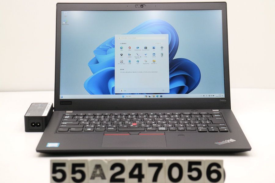 Lenovo ThinkPad T480s Core i5 8250U 1.6GHz/16GB/256GB(SSD)/14W/FHD(1920x1080)/Win11 【55A247056】