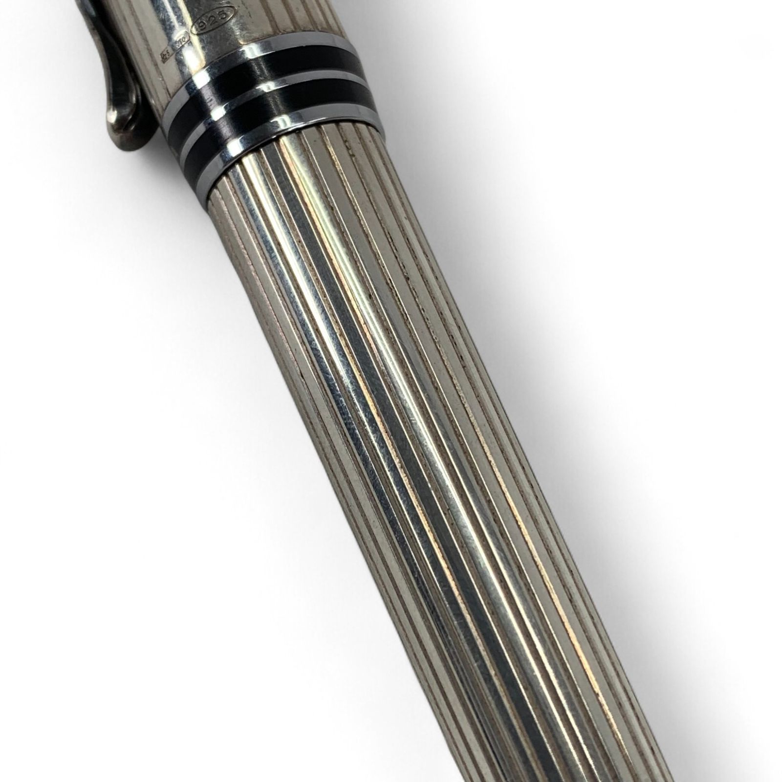 AURORA ボールペン イプシロン シルバー 925 キャップ レッド AURORA