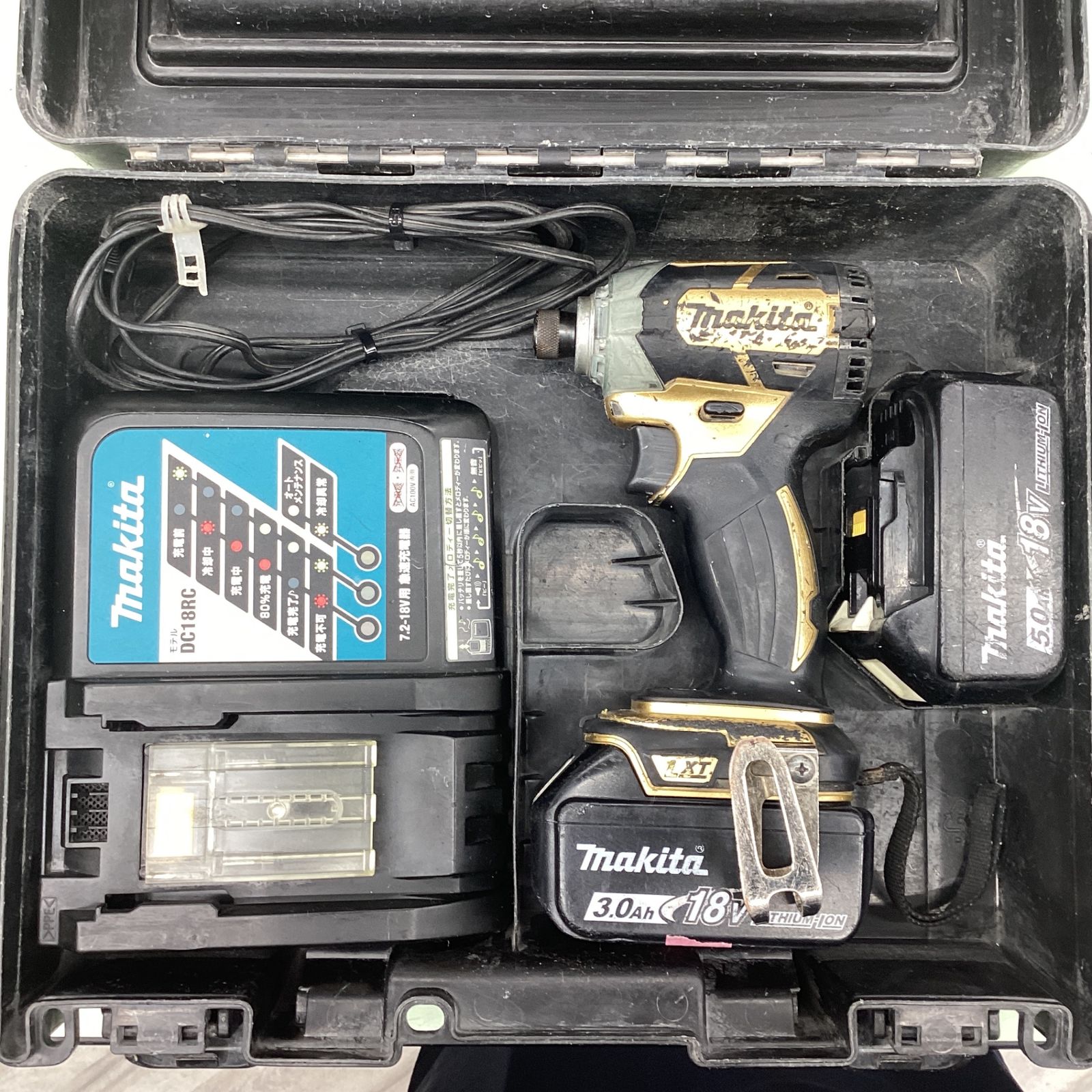〇マキタ(makita) コードレスインパクトドライバー 18V ゴールド 