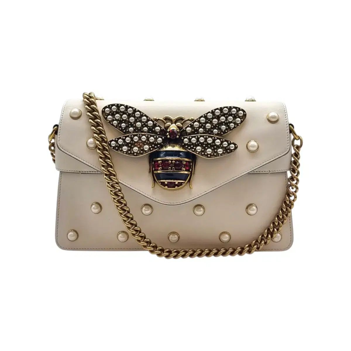 GUCCI グッチ ブロードウェイ パール スタッド ショルダーバッグ クロスバッグ GUB052902
