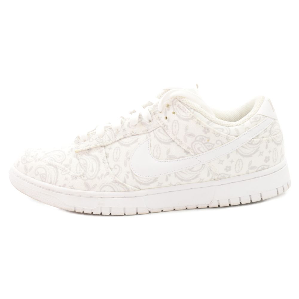 NIKE (ナイキ) W DUNK LOW ESS ウィメンズ ダンク ローカットスニーカー ペイズリー ホワイト US11.5 DJ9955-100  - メルカリ