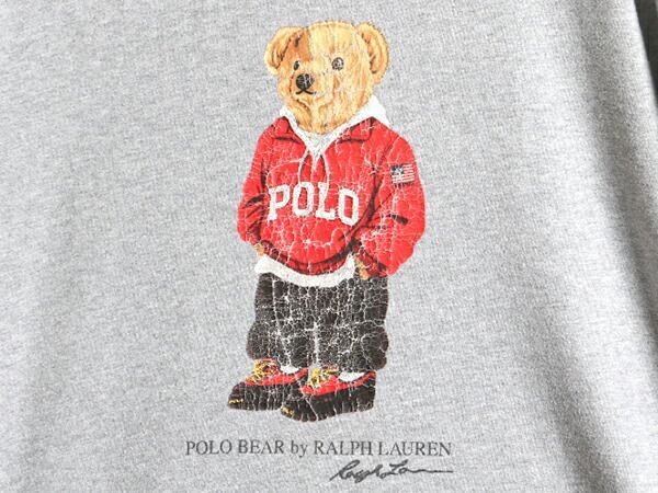 人気 ポロベア □ POLO ポロ ラルフローレン プリント 半袖 Tシャツ