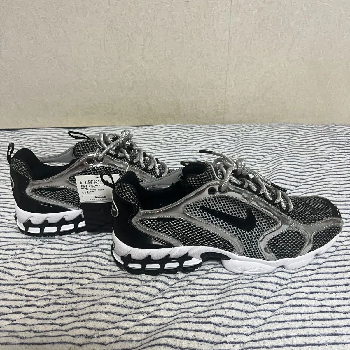 STUSSY × NIKE AIR ZOOM SPIRIDON CAGED ステューシー × ナイキ 
