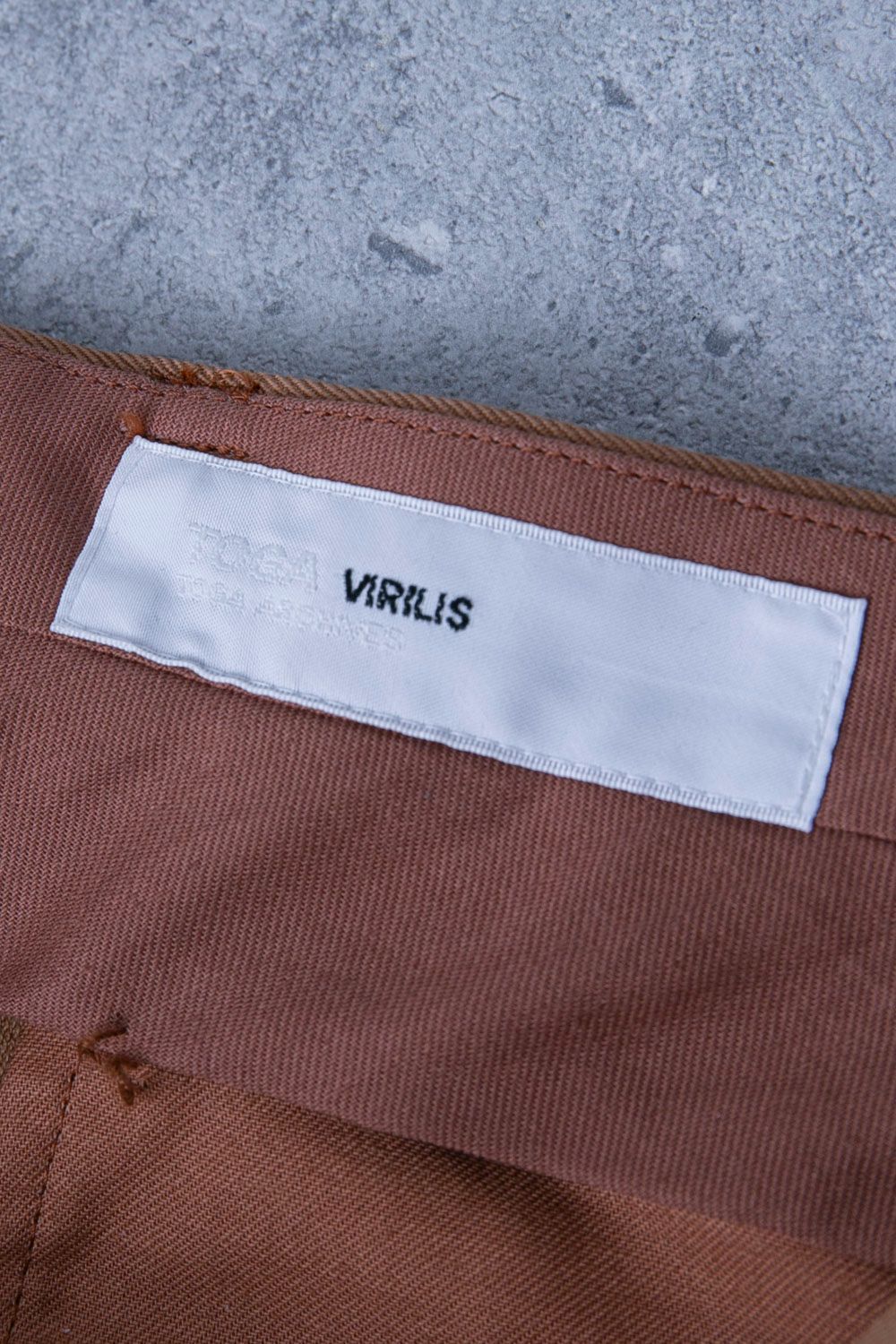 TOGA VIRILIS　トーガビリリース　Wool gabardine pants