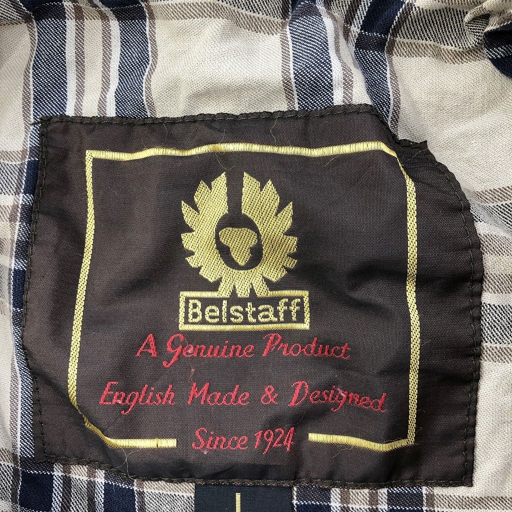 イングランド製 Belstaff ベルスタッフ キャンバス生地 ジップアップ 