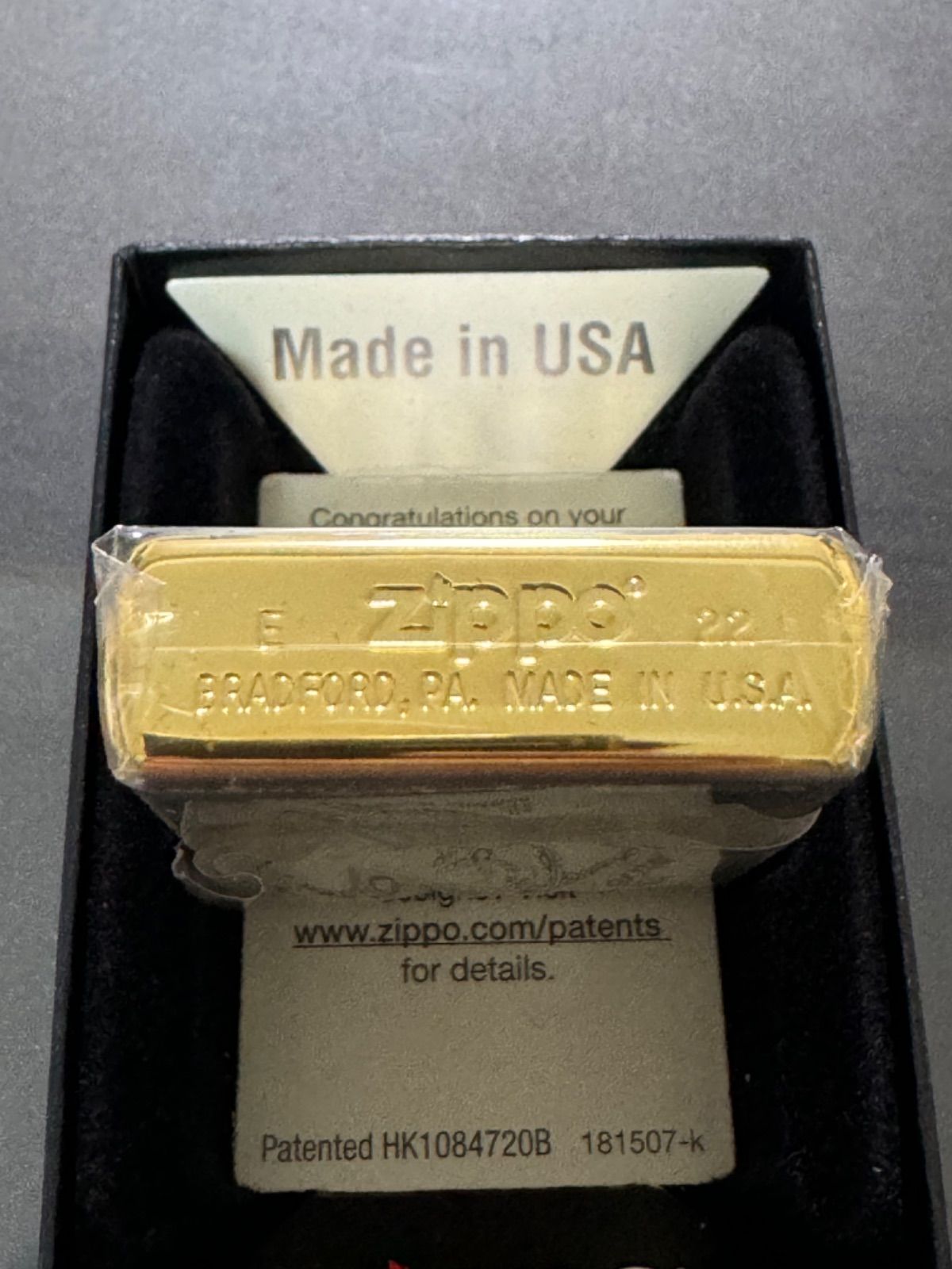 zippo MILLION GOD HADES ミリオンゴッド ハーデス 2022年製 GOLD 4面 