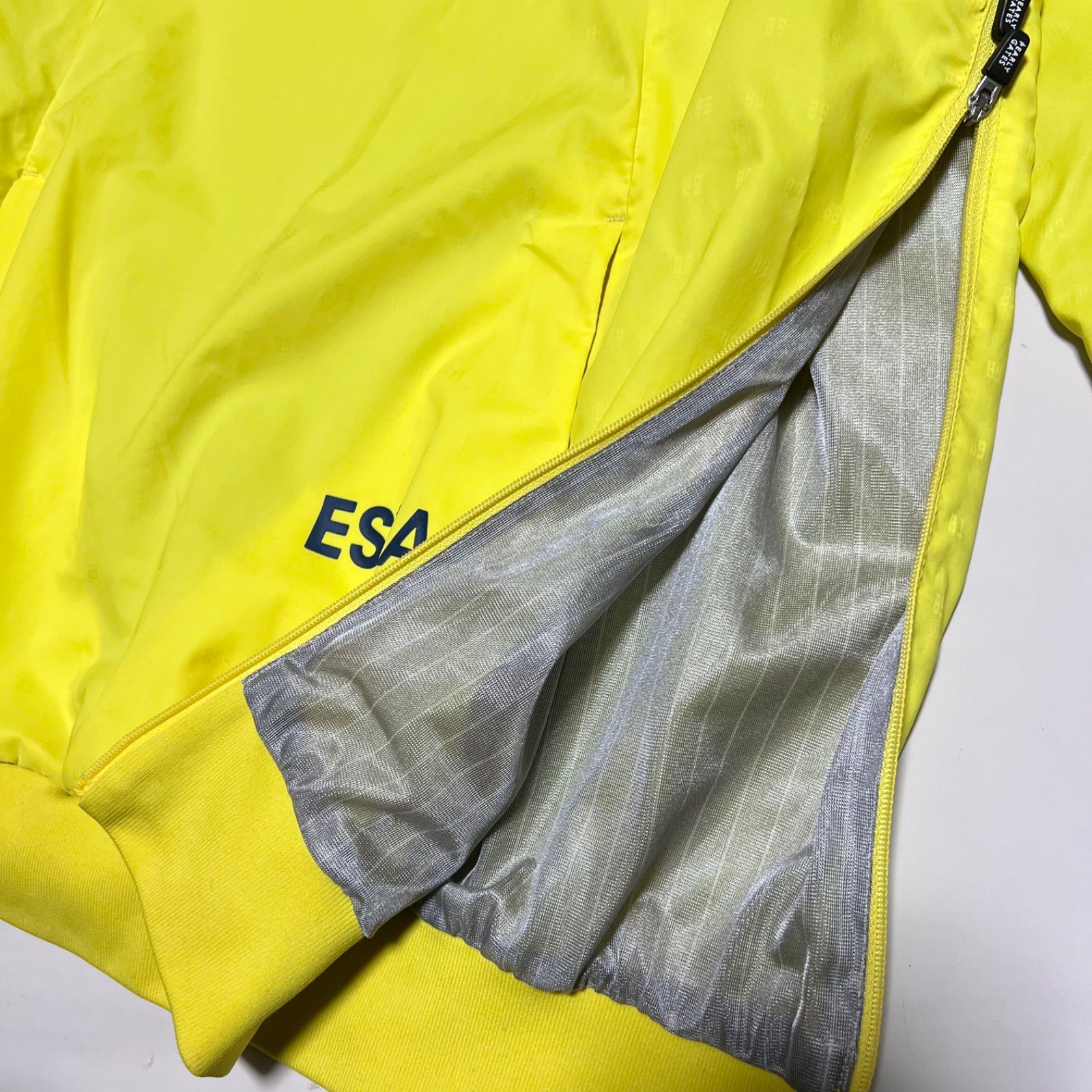 美品 パーリーゲイツ ツインスニード 4 イエロー ネイビー 蓄熱 ゴルフ