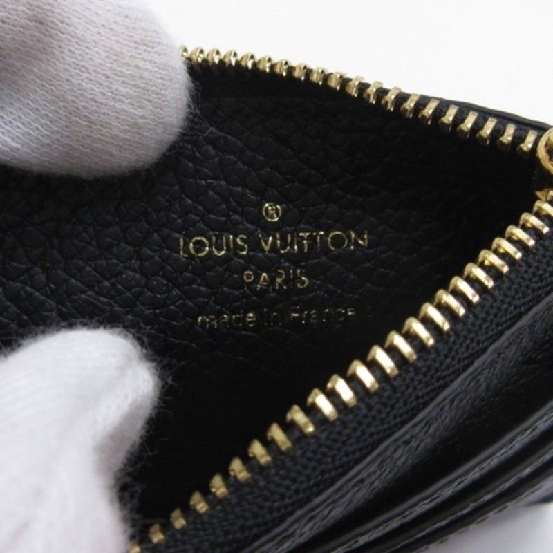 ルイヴィトン LOUIS VUITTON モノグラム アンプラント ポルト カルトフローラ コインケース カードケース 小銭入れ M 82639 ノワール AA コインケース 小銭入れ 小物