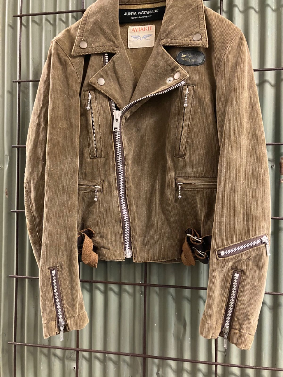 JUNYA WATANABE AVIakit ダブルライダース ルイスレザー lewis