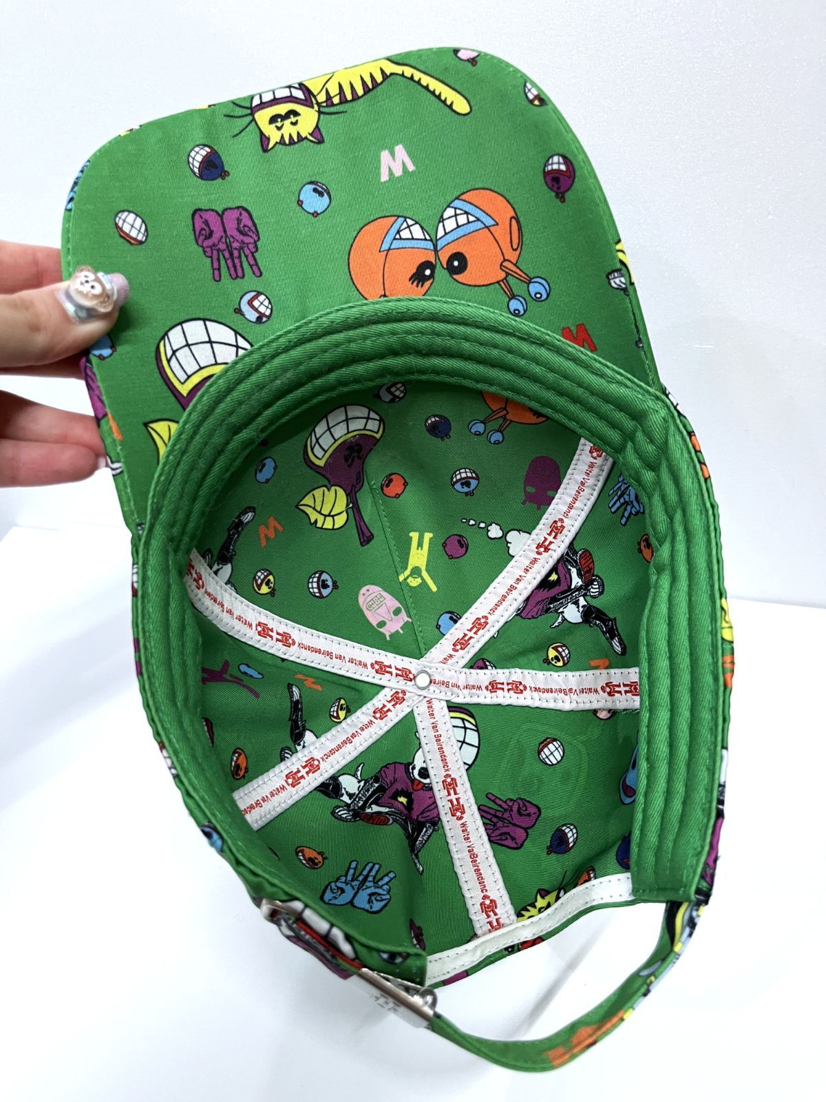 Walter Van Beirendonck ウォルター baseballcap Walter Van Beirendonck cap with embroidery and badge 9003
