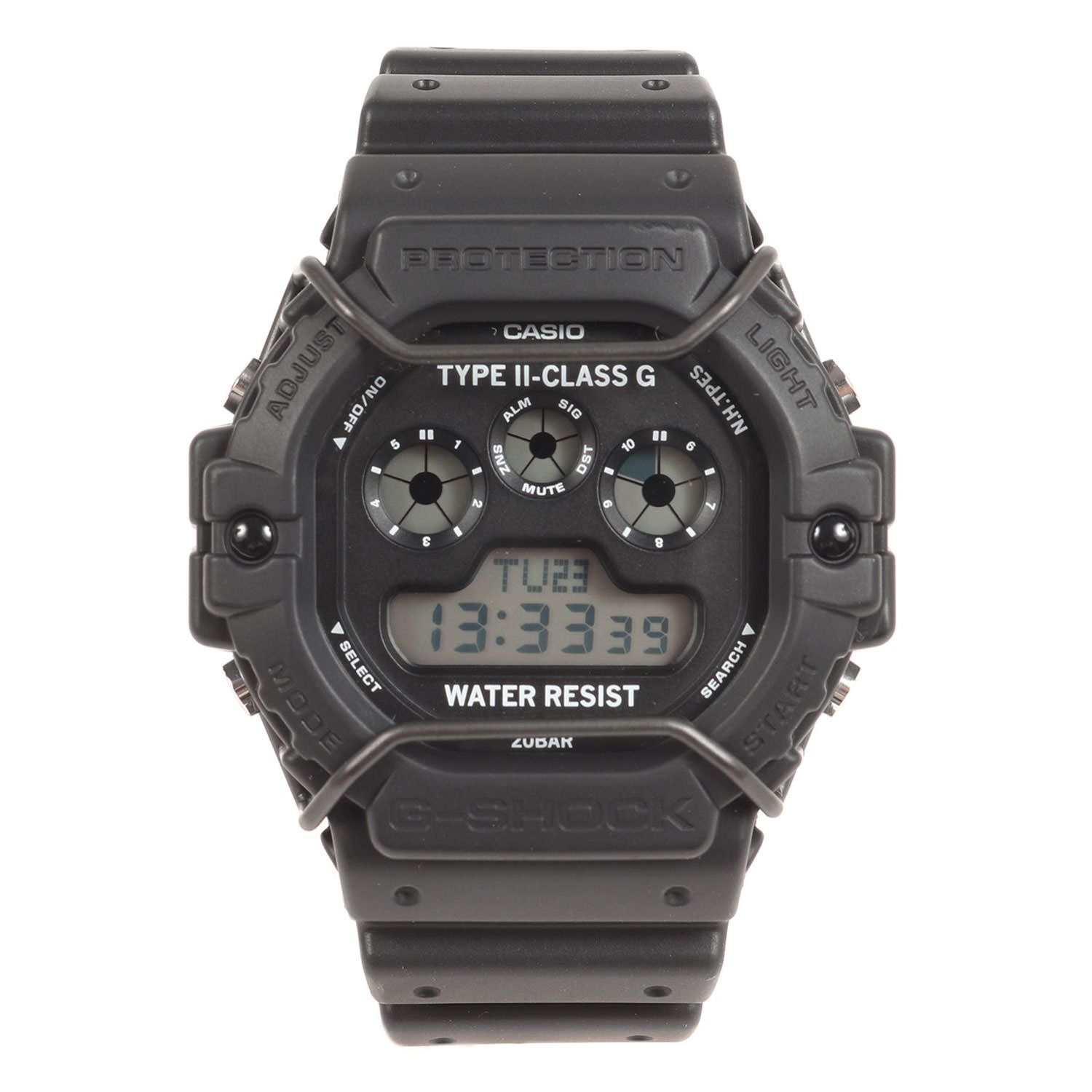 美品 N.HOOLYWOOD エヌハリウッド 21SS 第7弾 G-SHOCK DW-5900NH-1JR 腕時計 ウォッチ ブラック 黒 CASIO  カシオ ジーショック コラボ アイテム