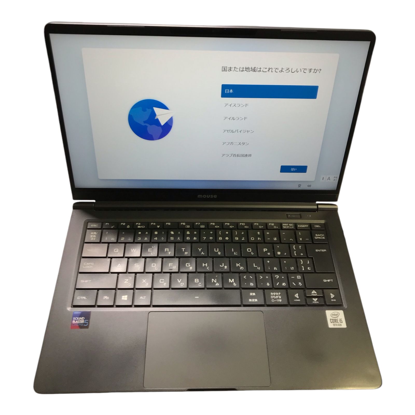 【中古】mouse ノートPC X4-i5CMLAB Corei5-10210U/16GB-MEM/512GB-SSD/14インチ/ Win11 管理番号MP164