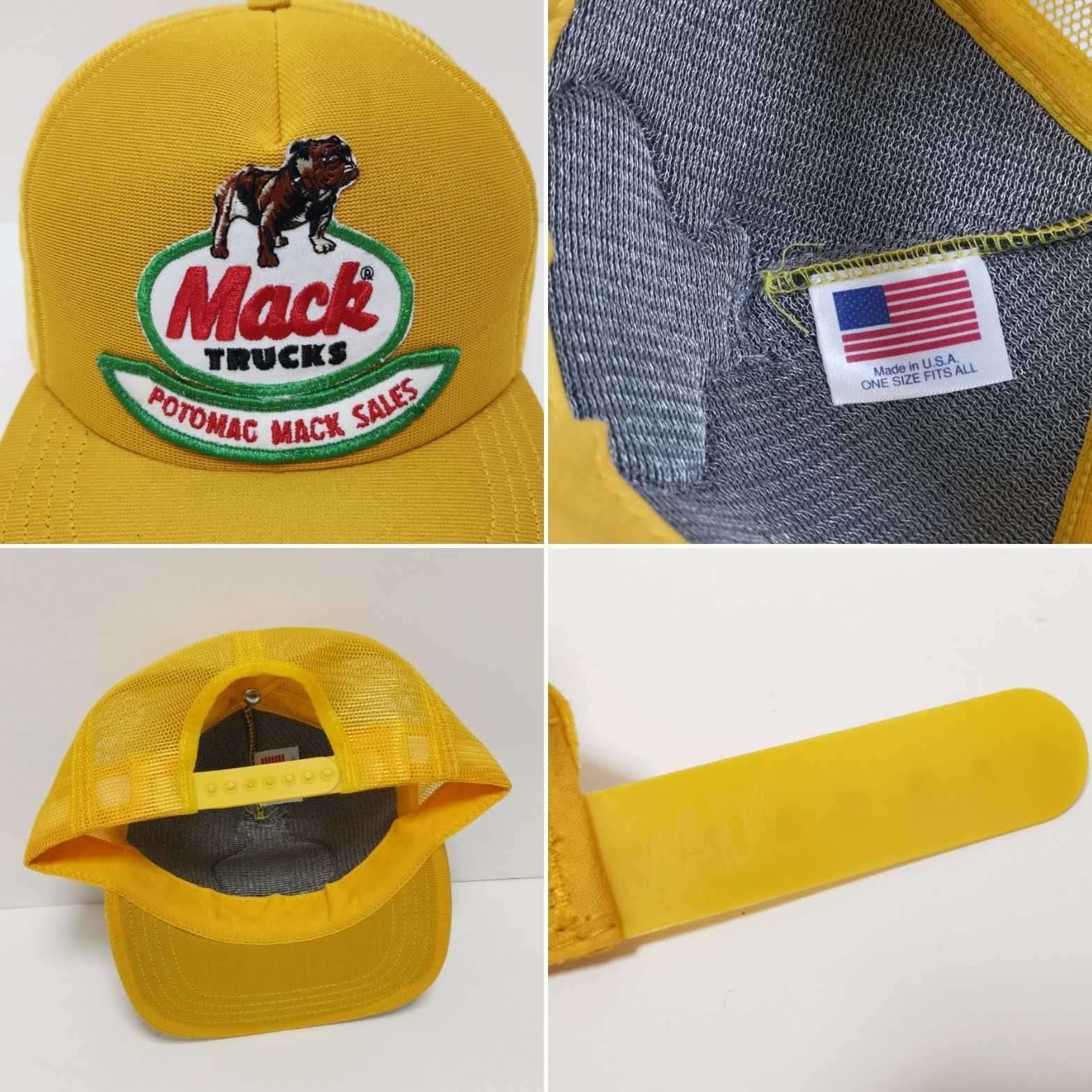 【新品/激レア/USA製】Mack マックトラック トラッカー キャップ Mack Truck マックトラック トラッカーキャップ | USA製