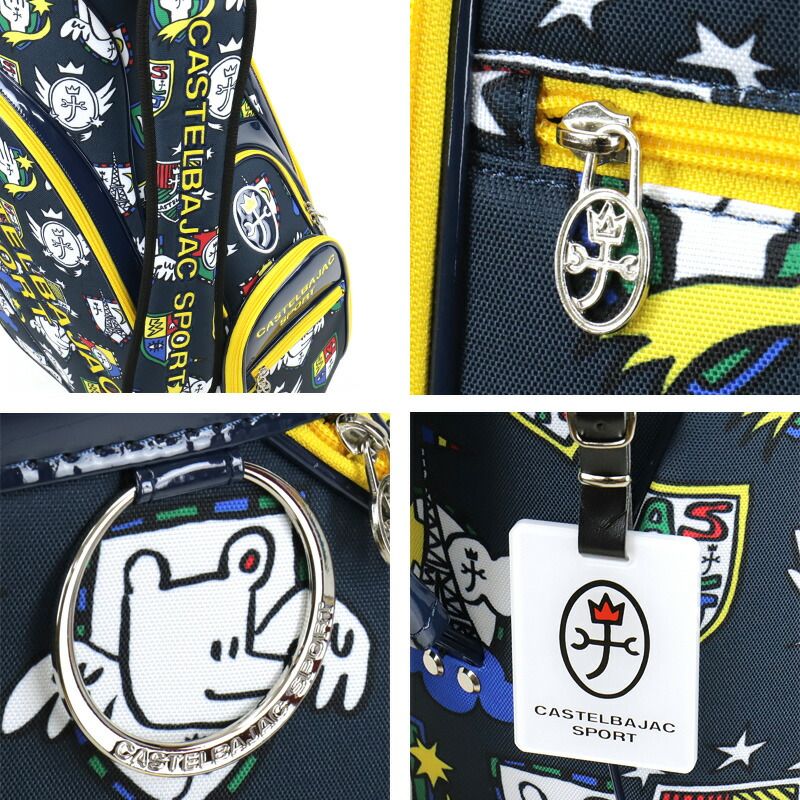 新品 カステルバジャック バッグ ゴルフ キャディバッグ メンズ