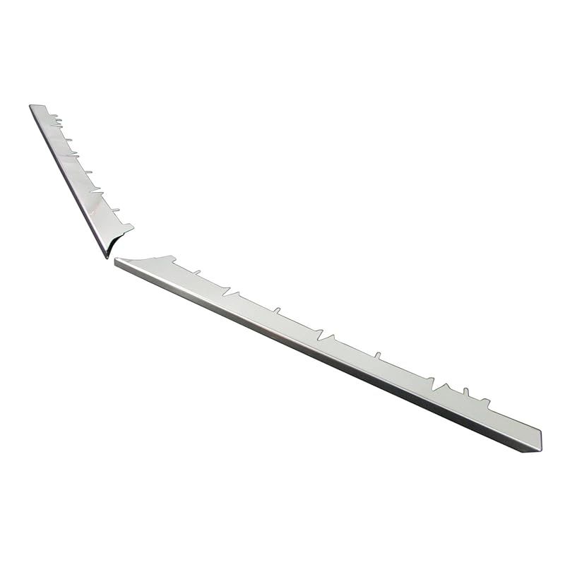 BRIGHTZ レクサス LS460 LS460L LS600h LS600hL 前期 超鏡面ステンレスメッキフロントバンパーモール 2PC Aタイプ FBUM-MOL-002 LEXUS LS 460 600 460L 600h 600hL LS4