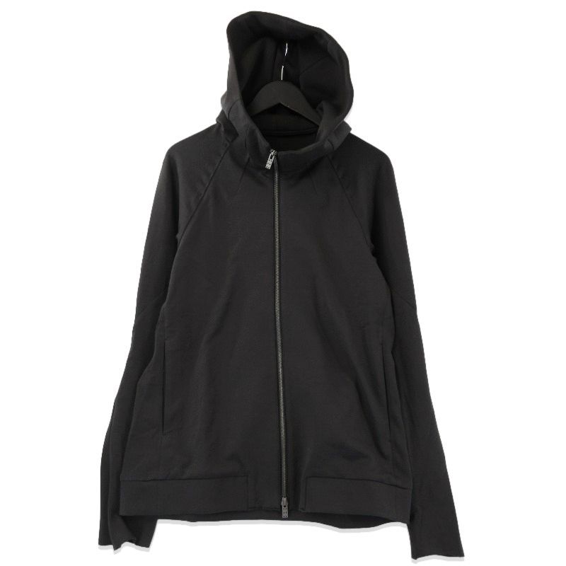 【関税込み】DEVOA ブラック ジップフーディ 美品 DEVOA デヴォア フーデッド ジャケット FJC-BLCJ Hooded