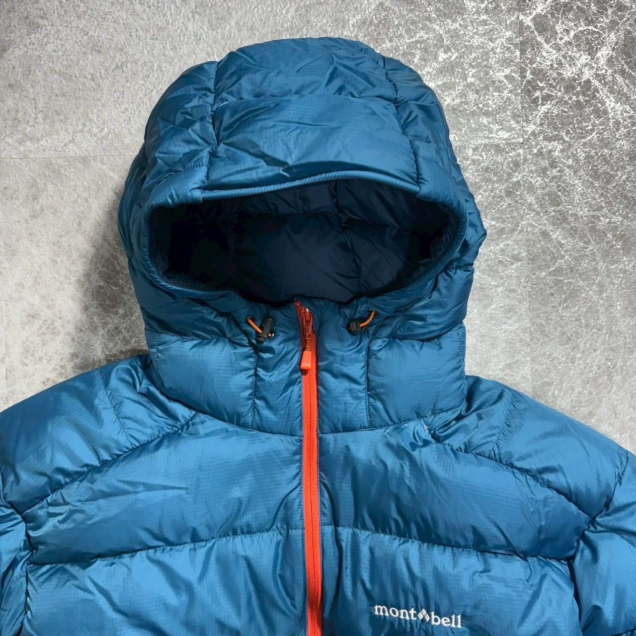 mont-bell ライトアルパインダウンパーカ EX800 ブルー XL ダウン
