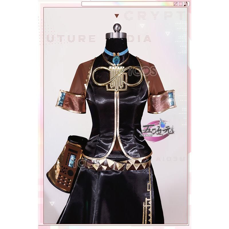 新発売 ICOS ボーカロイド 巡音ルカ 通常V コスプレ衣装 コスチューム ウィッグ 靴 ヘットフォン 追加 BJ0923ML04 ハロウィン