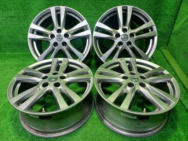 日産 NISSAN 純正 日産純正 TE52 エルグランド 18ｲﾝﾁ 7.5J 5穴 4本 114.3 55