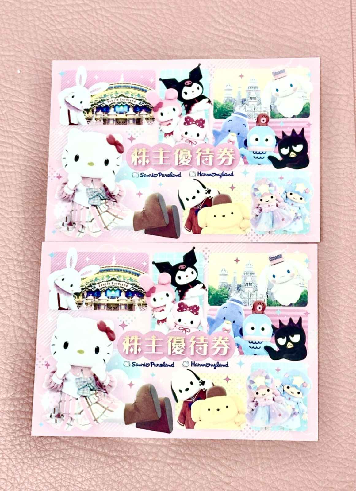 サンリオピューロランド入場券3枚+優待券1000円分 サンリオ 3枚 ３ サンリオピューロランド入場券