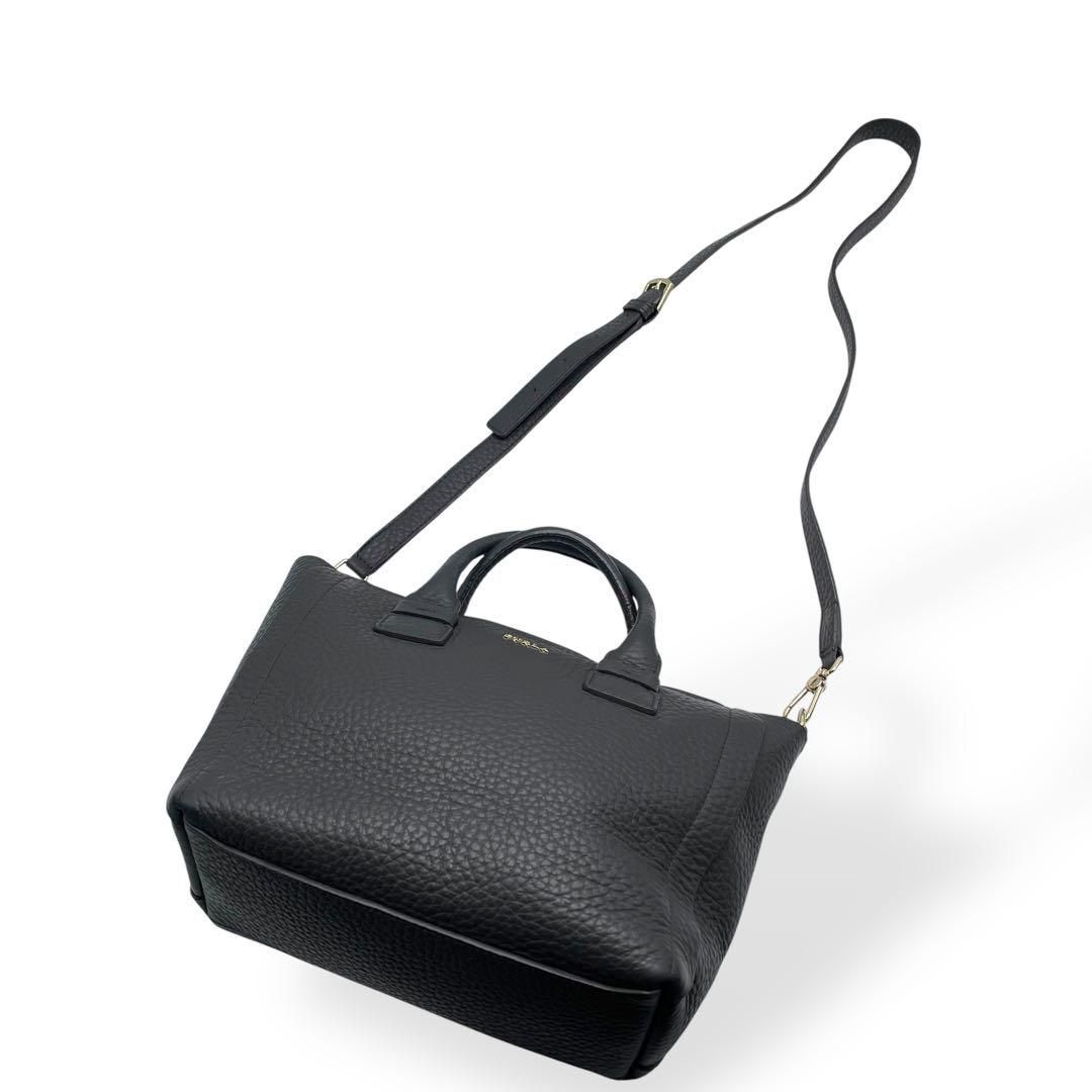 【美品】FURLA カプリッチョ ホーボー 2way ショルダーバッグ 黒 極美品 FURLA カプリッチョ 2way ショルダーバッグ グレー 保存