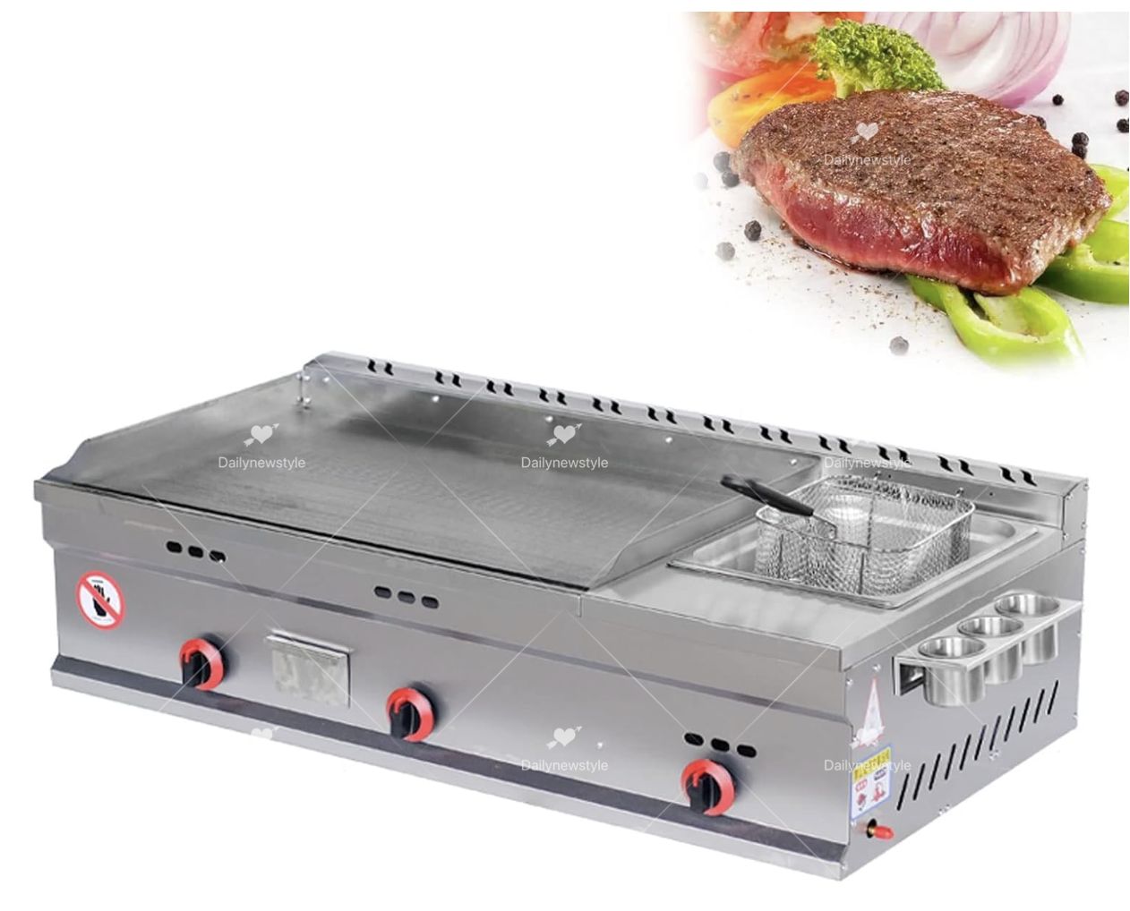 29000円 鉄板焼き グリラー 幅45cm 少スペース 新品 業務用 グリドル