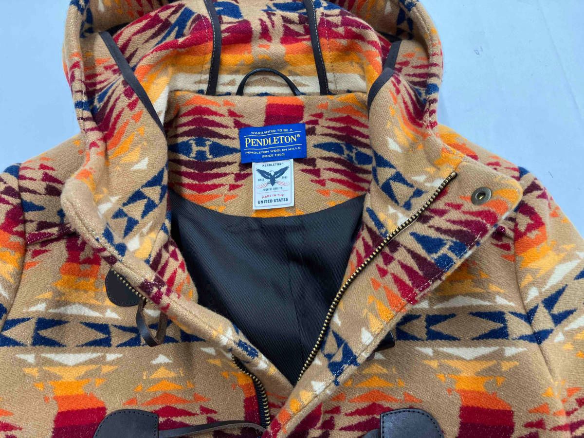 PENDLETON×HYS TIMES総柄 ダッフルコート|HYSTERIC GLAMOUR MEN