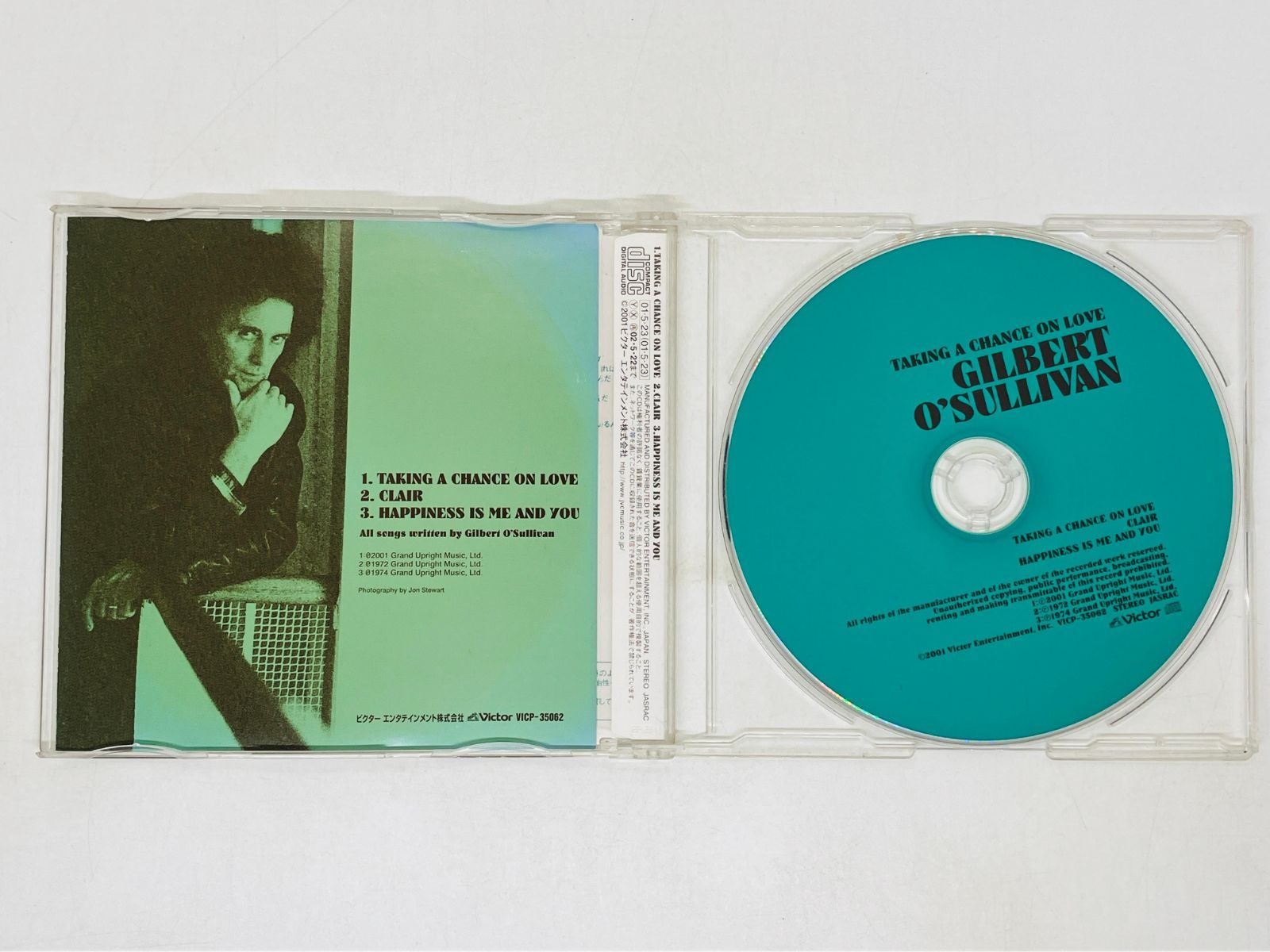CD GILBERT O'SULLIVAN / TAKING A CHANCE ON LOVE / ギルバート・オサリバン Y32